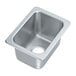 Vollrath 101-1-1 13" x 17" 1 Compartment 20-Gauge Stainless Steel Drop-In Sink - 10" Deep Main Thumbnail 1