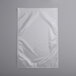 A clear plastic Choice vacuum packaging bag on a gray background.
