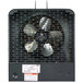 A black King Electric unit heater with a metal grill.
