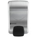 San Jamar SF970SS Summit Rely Silver Manual Foam Hand Soap and Sanitizer Dispenser - 5 3/16" x 4" x 8 7/8" Main Thumbnail 4