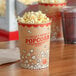 Carnival King Kraft 32 oz. Popcorn Cup - 50/Pack Main Thumbnail 1