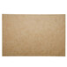 A rectangle of brown Bagcraft Packaging parchment paper with a white background.