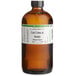 A close up of a LorAnn Oils 16 oz. bottle of All-Natural Cool Creme de Menthe Super Strength Flavor with a label.