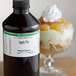 A bottle of LorAnn Oils All-Natural Apple Pie Super Strength Flavor syrup.