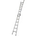 Cosco 20212T1ASE 2-in-1 Aluminum 16' Max Reach 12-Step Multi-Position Step and Extension Ladder Main Thumbnail 2