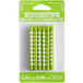 Creative Converting 101140 Fresh Lime Green Candle with White Polka Dots - 12/Pack Main Thumbnail 2