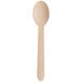 A TreeVive by EcoChoice wooden spoon with a spoon handle.
