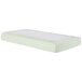 Foundations FS-NF-MT-06 SafeFit 38" x 24" x 4" Mint 100% Cotton Elastic Fitted Sheets for 1"-4" Compact Crib Mattresses - 6/Pack Main Thumbnail 2