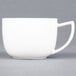 CAC COL-1 C.A.C. Collection 8 oz. Bright White Porcelain Coffee Cup - 36/Case Main Thumbnail 2