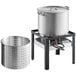 Backyard Pro 80 Qt. Aluminum Outdoor Seafood Boiler / Steamer Kit - 110,000 BTU Main Thumbnail 4