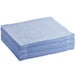 A stack of blue Schama towels.