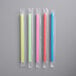 Choice 8 1/2" Colossal Neon Wrapped Straw   - 1600/Case Main Thumbnail 3