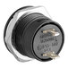 A black and silver metal Avantco water inlet switch.