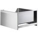 Regency 16-Gauge Stainless Steel One Compartment Floor Mop Sink with Notched Front - 24" x 24" x 12" Bowl Main Thumbnail 4