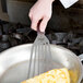 Mercer Culinary M18390 Hell's Handle® High Heat 9" x 4" Fish / Egg Turner / Spatula Main Thumbnail 4