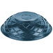 HS Inc. HS1018 9" x 2 1/4" Blueberry Polyethylene Round Weave Basket - 24/Case Main Thumbnail 4