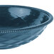 HS Inc. HS1018 9" x 2 1/4" Blueberry Polyethylene Round Weave Basket - 24/Case Main Thumbnail 6
