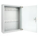 Barska CB12952 10 3/4" x 3" x 13 3/4" Gray Steel 20-Key Cabinet with Glass Door and Key Lock Main Thumbnail 2