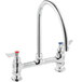 Waterloo Deck Mount Faucet with 10" Gooseneck Spout and 8" Centers Main Thumbnail 3