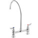 Waterloo Deck Mount Faucet with 12" Gooseneck Spout and 8" Centers Main Thumbnail 4