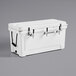 CaterGator JB100WH White 3 Faucet 106 Qt. Insulated Jockey Box with 120 ft. Coils Main Thumbnail 3