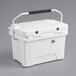 CaterGator JB20WH White 1 Faucet 21 Qt. Insulated Jockey Box with 50 ft. Coil Main Thumbnail 4