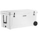 CaterGator CG170WHW White 170 Qt. Mobile Rotomolded Extreme Outdoor Cooler / Ice Chest Main Thumbnail 3