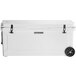 CaterGator CG170WHW White 170 Qt. Mobile Rotomolded Extreme Outdoor Cooler / Ice Chest Main Thumbnail 5