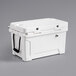 CaterGator JB45WH White 1 Faucet 47 Qt. Insulated Jockey Box with 120 ft. Coil Main Thumbnail 4