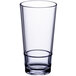 Choice 20 oz. SAN Plastic Stackable Cooler Glass - 24/Case Main Thumbnail 3