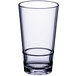 Choice 16 oz. SAN Plastic Stackable Mixing / Pint Glass - 24/Case Main Thumbnail 3