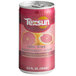 A case of 24 Texsun Pink Grapefruit Juice cans with labels.