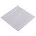 A dove gray Hoffmaster beverage napkin on a white background.
