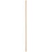 A wooden Choice coffee stirrer with a long handle.