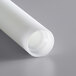 A white cylindrical Estella outer lower roller tube with a hole in it.