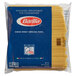 A white package of Barilla Whole Wheat Linguine Fini Pasta weighing 1 lb.
