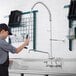 Regency 1.15 GPM Wall Mount Pre-Rinse Faucet with 14" Add-On Faucet and 8" Centers Main Thumbnail 1
