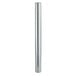 17 3/4" Galvanized Steel Leg for Equipment Stands and Mixer Tables - 5" Casters Required Main Thumbnail 1