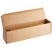 A brown cardboard box with a roll of Western Plastics perforated shrink wrap inside.