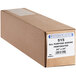 A brown box with a white label for Western Plastics 24" x 24" perforated all-purpose shrink wrap.