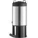 An Estella Caffe stainless steel thermal coffee server with a black and silver container.