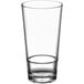 An Acopa Tritan plastic cooler glass with a clear rim on a white background.