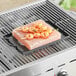 8" x 8" Square Himalayan Salt Slab with Oven- and Grill-Safe Serving Tray Main Thumbnail 1