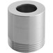 An Avantco stainless steel driving axle bushing for a conveyor bun grill toaster, a silver cylinder with a hole.