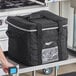 Vollrath VMDB100 1-Series Insulated Milk Crate / Meal Delivery Bag - Holds (1) Milk Crate Main Thumbnail 1
