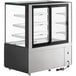 Avantco BCD-48-SB 48" Black Square Dry Bakery Display Case Main Thumbnail 3