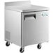Avantco AWT-27R-HC 27" Worktop Refrigerator with 3 1/2" Backsplash Main Thumbnail 1