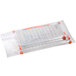TamperSafe 12" x 15" 2 Mil Clear LDPE Zip Top Bag with Perforated Tear Strip - 1000/Case Main Thumbnail 1