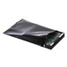 Lavex Industrial 10" x 12" 4 Mil Black Conductive Polyethylene Layflat Bag - 100/Pack Main Thumbnail 1