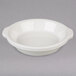 Hall China by Steelite International HL5140AWHA Ivory (American White) 16 oz. Round Au Gratin Dish - 12/Case Main Thumbnail 1